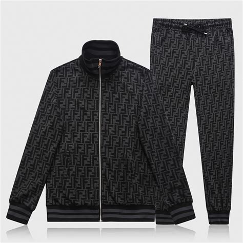 fendi velour tracksuit|fendi tracksuits for men.